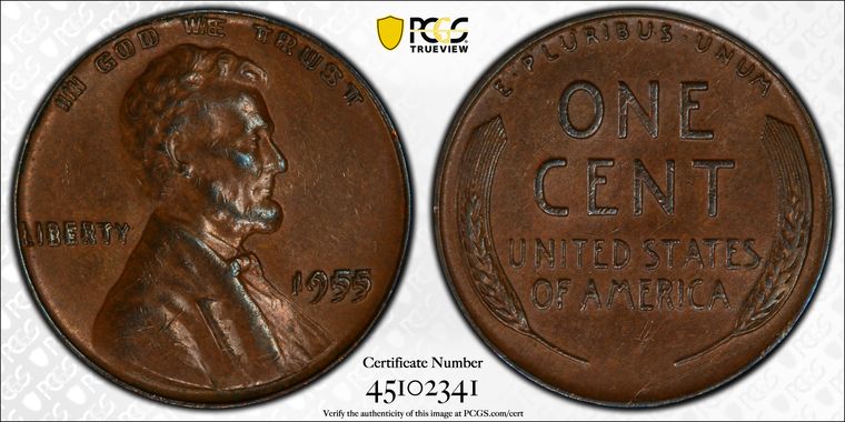 Cert 45102341 - Coin Image