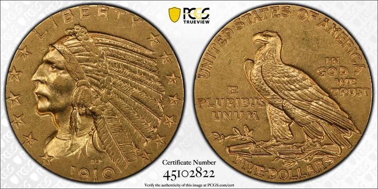 Cert 45102822 - Coin Image