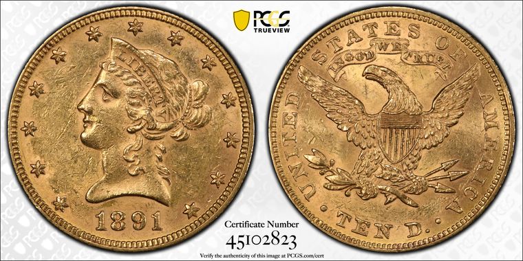 Cert 45102823 - Coin Image