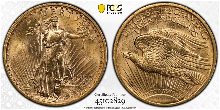 Cert 45102829 - Coin Image