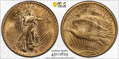1923 $20 MS63