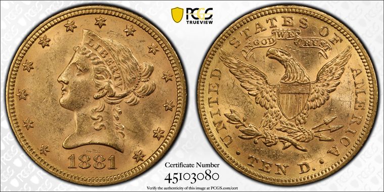 Cert 45103080 - Coin Image