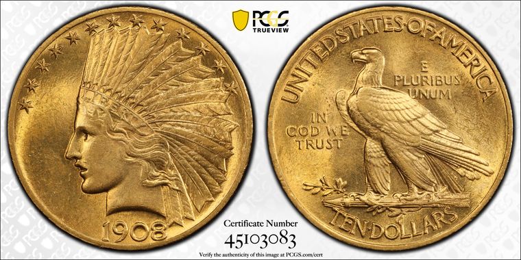 Cert 45103083 - Coin Image