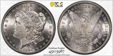 1890-CC $1 MS63