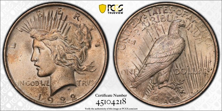 Cert 45104218 - Coin Image