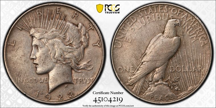 Cert 45104219 - Coin Image