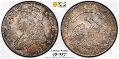 1827 50C O-108a MS65