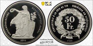 2010 HF 50 Fr Aarau Haberling-83a PR70DCAM