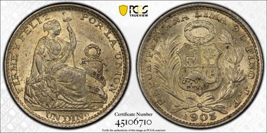 1903/803-JF Dinero KM-204.2 AU58