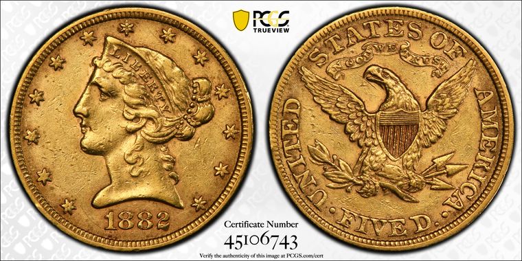 Cert 45106743 - Coin Image