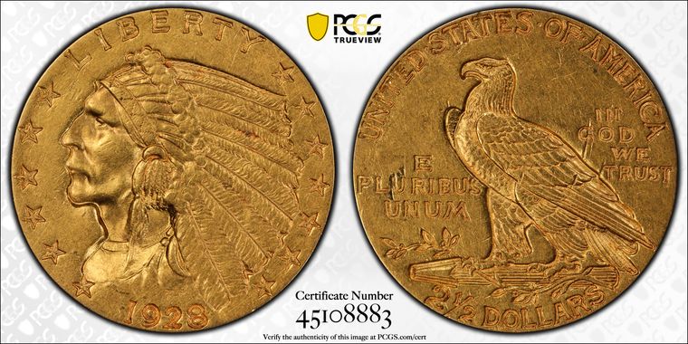 Cert 45108883 - Coin Image