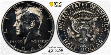 1968-S 50C PR67