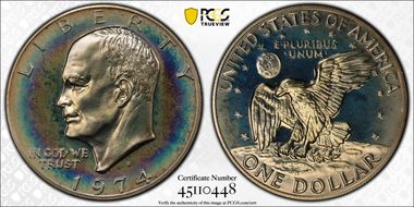 1974-S $1 Clad PR69CAM