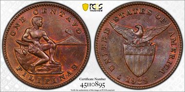 1929-M 1C MS64BN