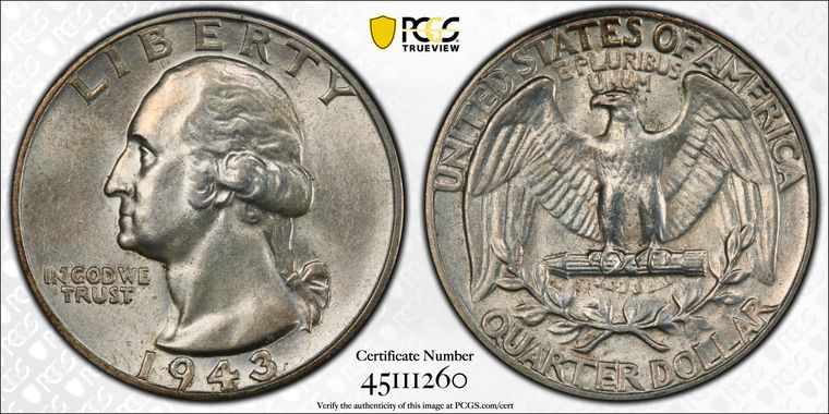 Cert 45111260 - Coin Image