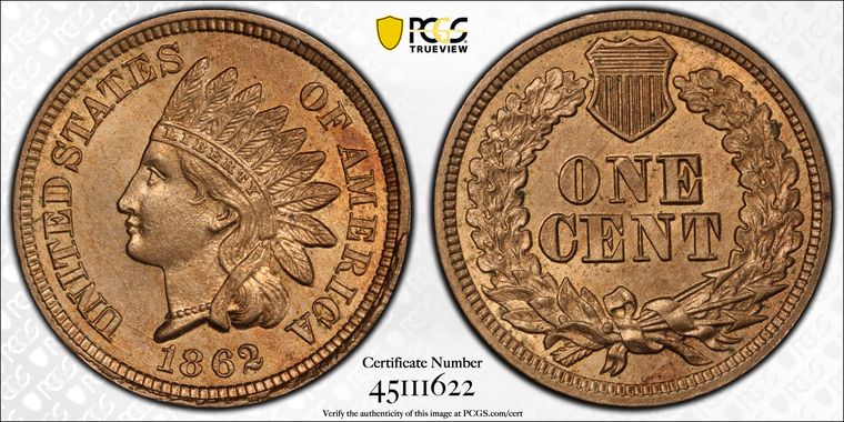 Cert 45111622 - Coin Image