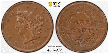 1839 1C Booby Head N1BN