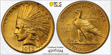 1913 $10 N1