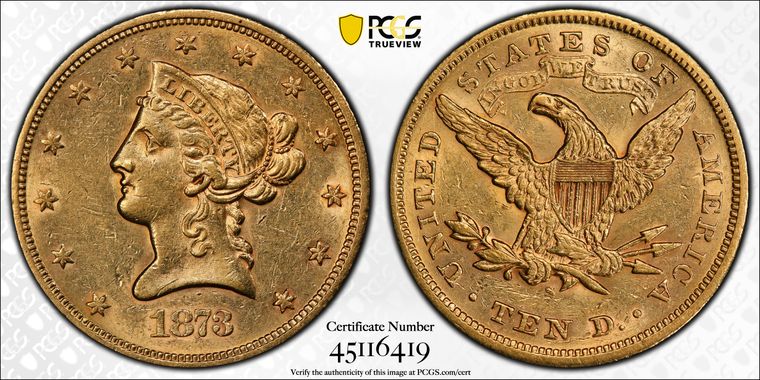 Cert 45116419 - Coin Image