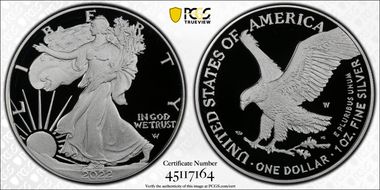 2022-W  $1 Silver Eagle First Strike PR70DCAM