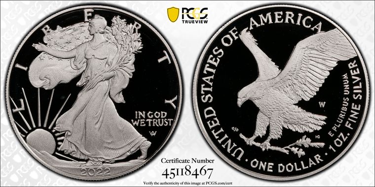 Cert 45118467 - Coin Image