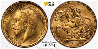 1912-S Sov S-4003 MS65