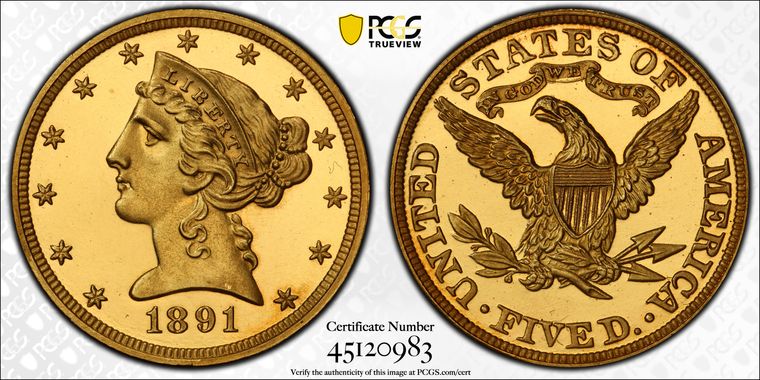 Cert 45120983 - Coin Image