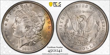 1884 $1 MS64
