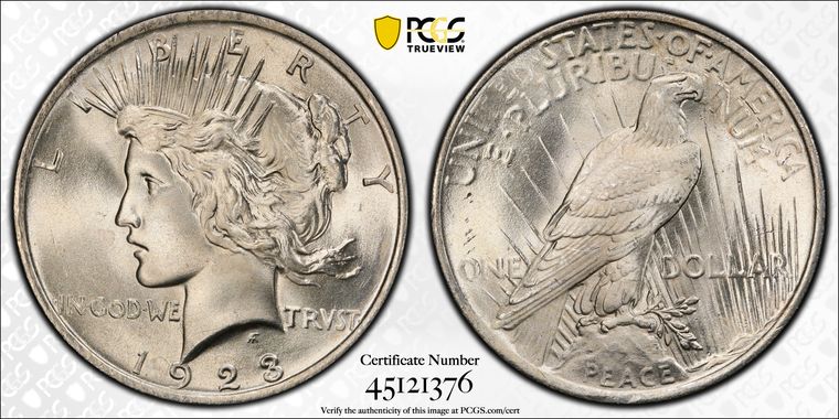 Cert 45121376 - Coin Image