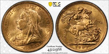 1897-S Sov S-3877 MS61