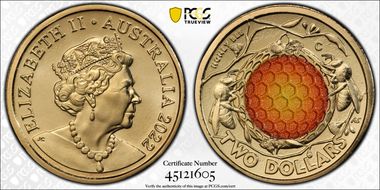 2022-C $2 Honey Bee Colorized MS69