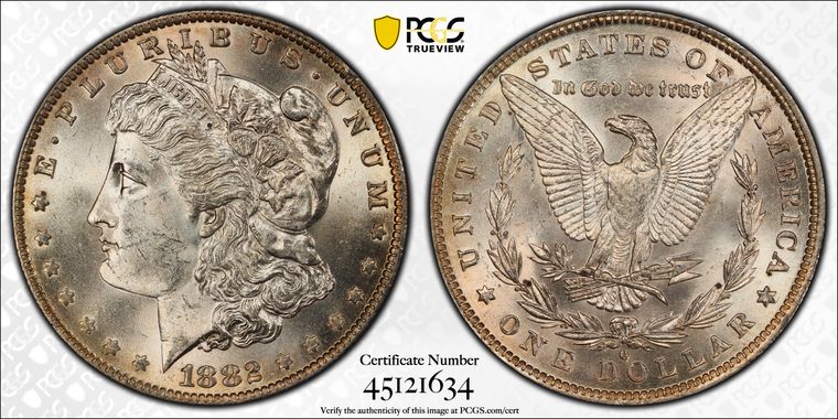 Cert 45121634 - Coin Image