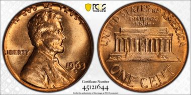 1963-D 1C DDO, FS-101 MS65RD