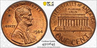 1984 1C DDO, FS-101 MS63RB