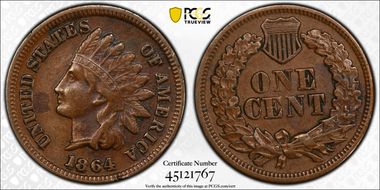 1864-L 1C RPD, FS-2301, S-1 VF35BN