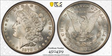 1878-S $1 MS65+