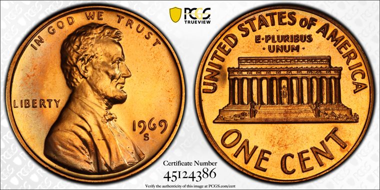 Cert 45124386 - Coin Image