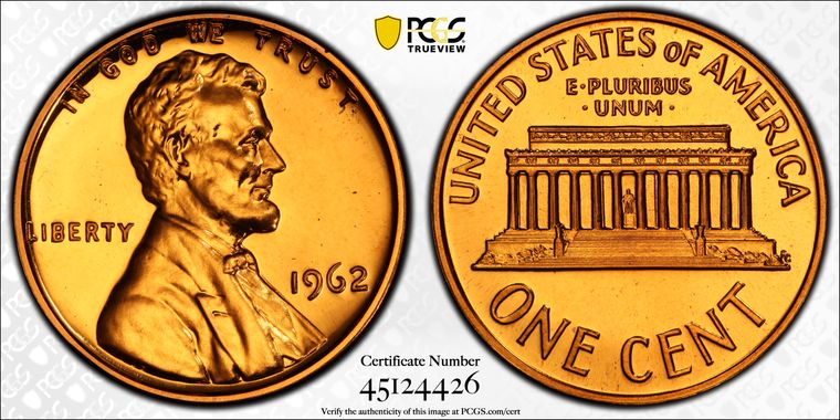 Cert 45124426 - Coin Image