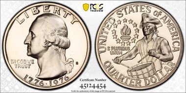 1976-S 25C Clad PR67