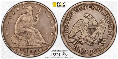 1855 50C Arrows WB-101 VF30