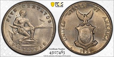 1938-M 5C Allen-6.02 MS64