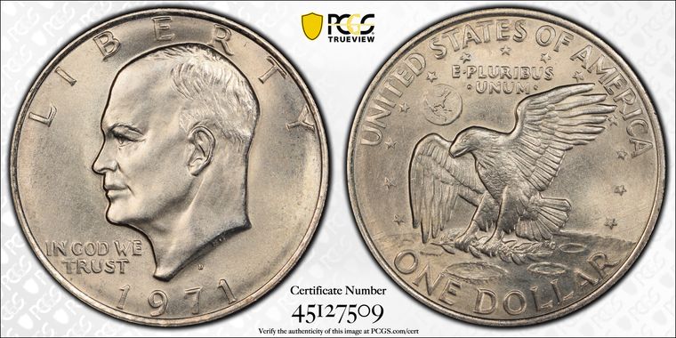 Cert 45127509 - Coin Image