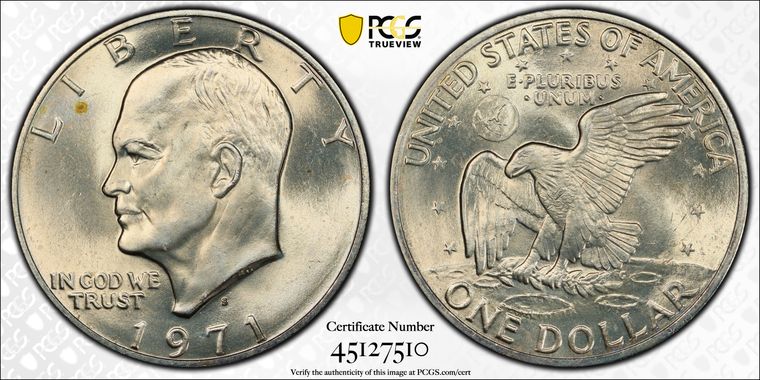 Cert 45127510 - Coin Image