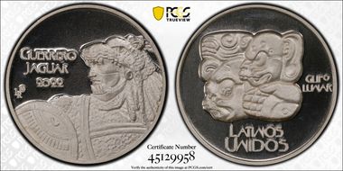 2022-LR Medal Guerrero Jaguar Ag MS69