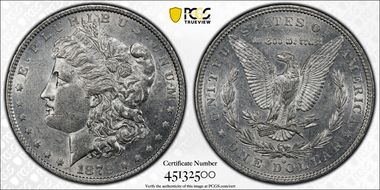 1879-O $1 AU50