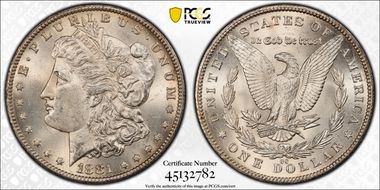 1881-CC $1 MS62