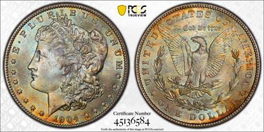 1904-O $1 MS65+ 