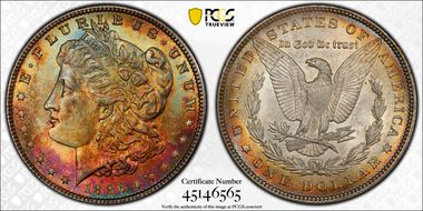 1896 $1 MS64