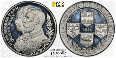 1910 Medal Laidlaw-0118 First Parliament SP64