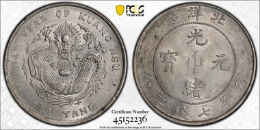 (1908)34 $1 LM-465 Cld. Conn. AU58+